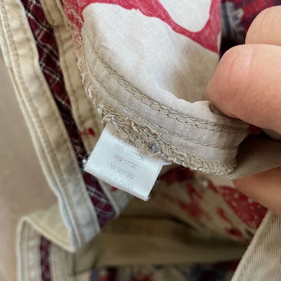 Keanan Duffty England's Dreaming Shorts Size 36 Khaki Tan Loose READ - Picture 9 of 10